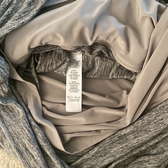 WHBM grey medium super comfortable dropped waist dress - Picture 10 of 11